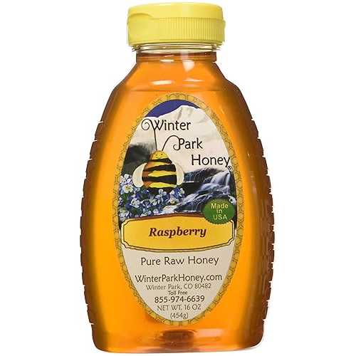 Raspberry Honey Winter Park Honey (Pure Raw Unblended)