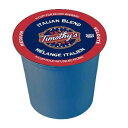 ティモシーズ ワールド コーヒー イタリアン ブレンド キューリグ ブルワーズ用 24 K カップ (4 パック) Timothy's World Coffee...