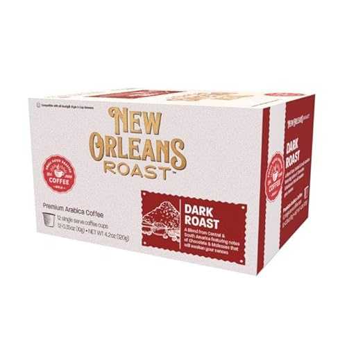 New Orleans Roast - Dark Roast 12ct Single Serve (Pack of 1)