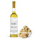 Chef Jean-Pierre's Chef Jean Pierre's Extra Virgin White Truffle Olive Oil - 200ml (7oz) Glass Bottle - Naturally Infused with Sweet and Tangy Flavors