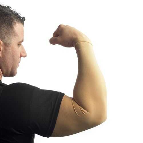 Tatjacket Tattoo Cover Up Concealer Sleeve, 2-Pack, Full Arm coverage, UPF 50 Protection, Slip Free, for Men & Women (Unisex), SMALL, TAN