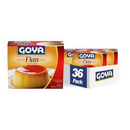 Goya Foods Flan Custard, Spanish Style, 2 Ounce (Pack of 36)