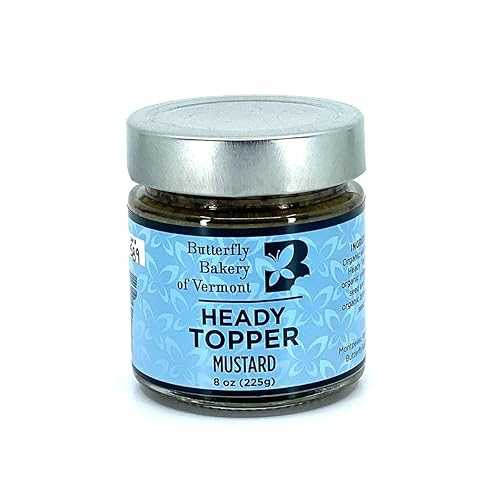 ヘディトッパーマスタード Butterfly Bakery of Vermont Heady Topper Mustard