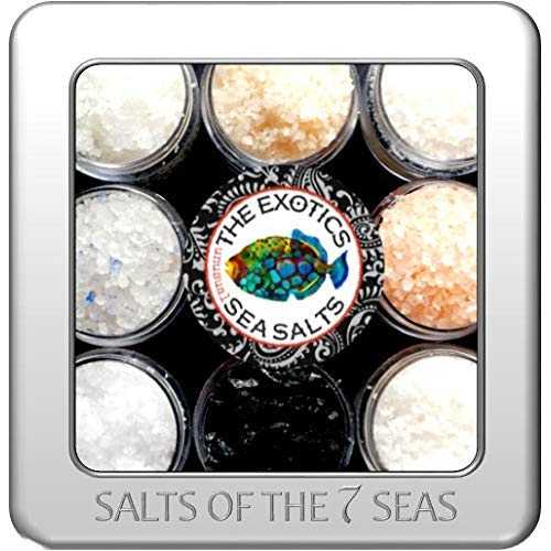 楽天Glomarketエキゾチックシーソルトサンプラー Salts of the 7 Seas, LLC The Exotics Sea Salt Sampler
