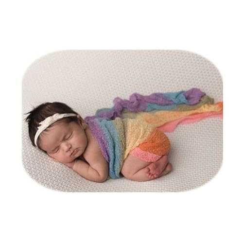 Coberllus Newborn Baby Photo Props Wrap Cloth Blanket Swaddle for Boys...