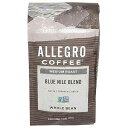 Allegro Coffee ブルーナイルブレンド 全粒コーヒー、12 オンス Allegro Coffee Blue Nile Blend Whole Bean Coffee, 12 oz