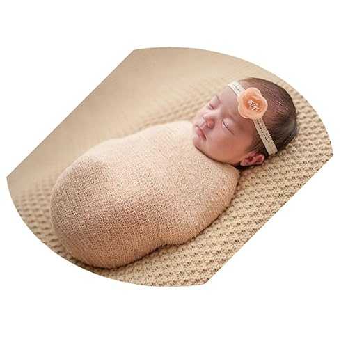 Coberllus Newborn Baby Photo Props Wrap Cloth Blanket Swaddle for Boys...