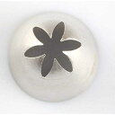 WOIWO 2PCS 2D# 304 Stainless Steel 6 Tooth Rose Cookies, The Inside And Outside Seamless Baking DIY Tool, Medium Number.