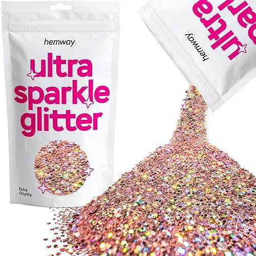 Hemway Premium Ultra Sparkle Glitter Multi Purpose Metallic Flake for ...