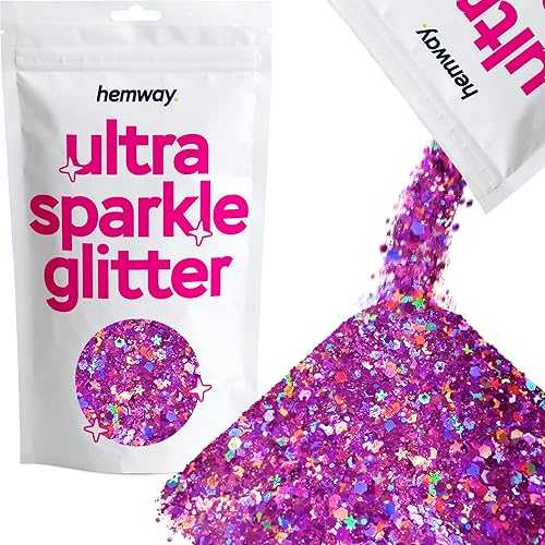 Hemway Rose Pink Holographic Mix Glitter Chunky Multi Purpose Dust Powder Arts & Crafts Decorations Costumes Makeup Cosmetic Face Eye Body Nails Skin Hair Festival 100g Hemway Rose Pink Holographic Mix Glitter Chunky Multi Purpose Dust Powder Arts & Crafts Decorations Costumes Makeup Cosmetic Face Eye Body Nails Skin Hair Festival 100g