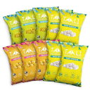 Taali 3-Flavor Variety Water Lily Pops (10-Pack) - Roasted Fox Nuts Makhana Snack Crunchy Indian Healthy Snacks Protein-rich, Gluten Free, Non GMO Individual 0.8 oz Bags(4)