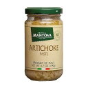 Mantova Artichoke Paste (Pack of 4) 6.5 oz for Spreading, Flavoring Dressings, and Enhancing Appetizers