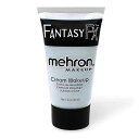 Mehron Makeup Fantasy FX Cream Makeup Water Based Halloween Moonlight White Face t & Body t For Adults 1 fl oz (30ml) (Moonlight White)