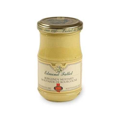 ファロー ブルゴーニュ ワイン マスタード、7.4オンス (6個パック) Fallot Burgundy Wine Mustard, 7.4-Ounce (Pack of 6)
