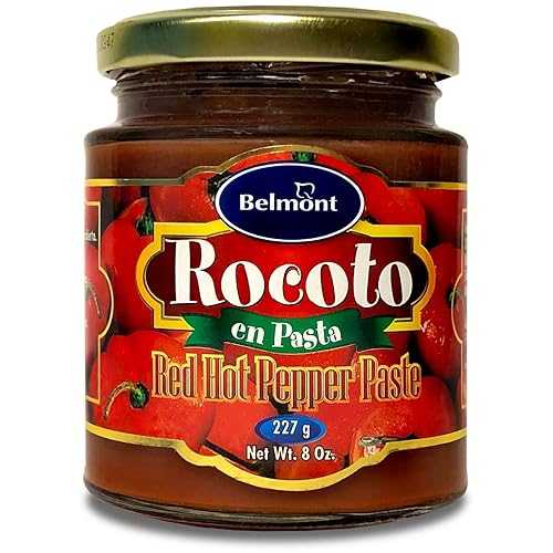 ベルモント ロコト ホットレッドペッパーペースト (8オンス/227g) Belmont Rocoto Hot Red Pepper Paste (8 oz/227g) ベルモント ロコト ホットレッドペッパーペースト (8オンス/227g) Belmont Rocoto Hot Red Pepper Paste (8 oz/227g)