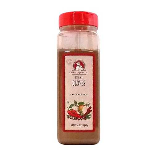 Chef's Quality Ground Cloves, 16 Ounce Bottle