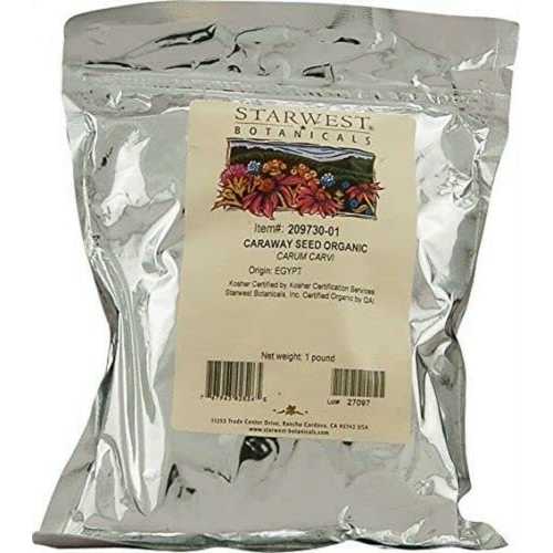 Starwest Botanicals Organic Caraway Seed, 1 Lb