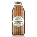 Harney & Sons Organic Black Iced Tea, Glass Bottles (70025), Unflavored, 192 Fl Oz (Pack of 12)