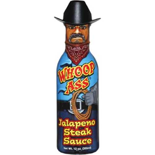 フープ アス ハラペーニョ ステーキソース 12オンス ボトル Southwest Specialty Food, Inc. Whoop Ass..