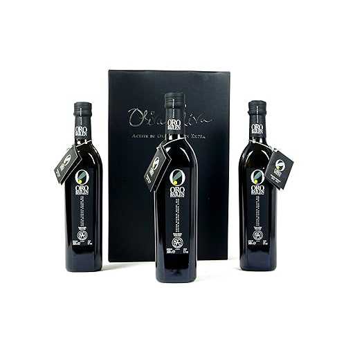 3 bottles Oro Bailen Family Reserve - Extra Virgin Olive Oil, New Harvest, 17-Ounce / 500 ml 3 bottles Oro Bailen Family Reserve - Extra Virgin Olive Oil, New Harvest, 17-Ounce / 500 ml