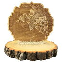 カスタム彫刻写真木製ケーキトッパー Wedding Collectibles Custom Engraved Photo Wood Cake Topper
