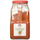 シェフズ クオリティ グラウンド カイエンペッパー ジャグ、5 ポンド Chef's Quality Ground Cayenne Pepper Jug, 5 ...