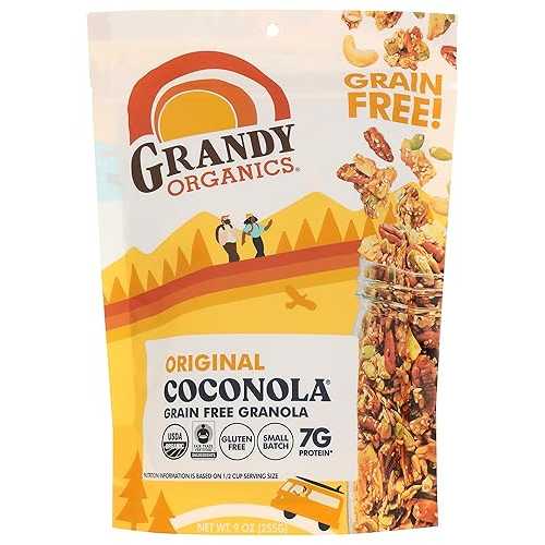 GrandyOats Grandy Organics Coconola Grain Free Granola, 9 oz