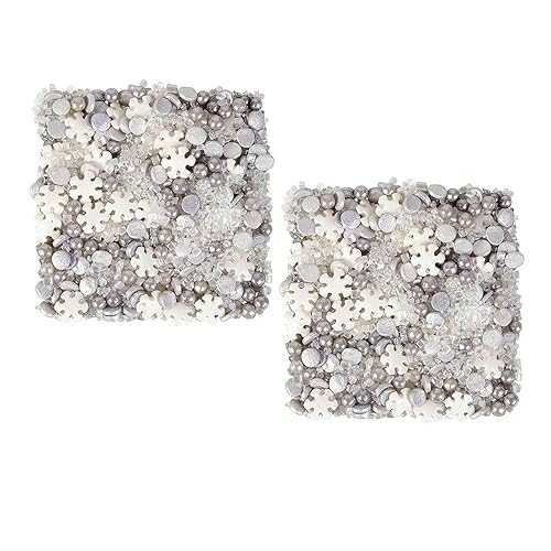 Wilton Holiday Snowflake Mix Sprinkles, 4.2 Ounces (Pack of 2) Wilton Holiday Snowflake Mix Sprinkles, 4.2 Ounces (Pack of 2)