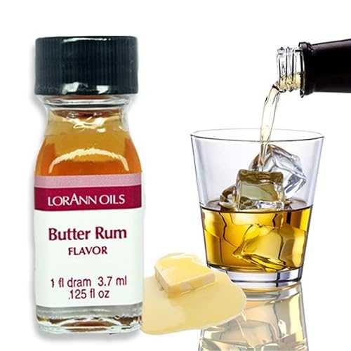 LorAnn Oils LorAnn Butter Rum SS Flavor, 1 dram bottle (.0125 fl oz - 3.7ml - 1 teaspoon) LorAnn Oils LorAnn Butter Rum SS Flavor, 1 dram bottle (.0125 fl oz - 3.7ml - 1 teaspoon)