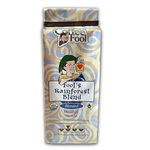 楽天GlomarketThe Coffee Fool Coffee Fool's Organic Fair Trade Rainforest （Whole Bean）