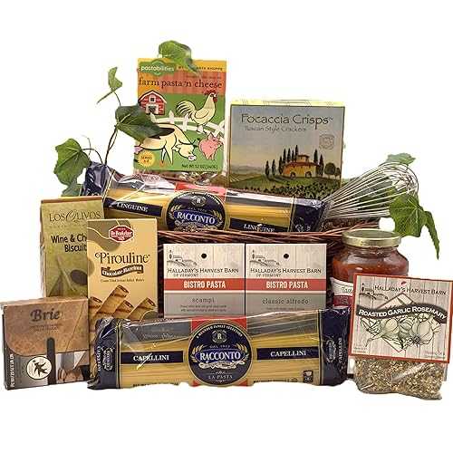 Gift Basket Village: Viva Italiano Deluxe - Gourmet Pasta, Sauce, Crackers, & Kitchen Essentials Gift Basket Village: Viva Italiano Deluxe - Gourmet Pasta, Sauce, Crackers, & Kitchen Essentials