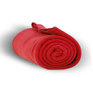 アルパインフリースひざ掛け(レッド)(ALL) Alpine Fleece Throw (Red) (ALL)