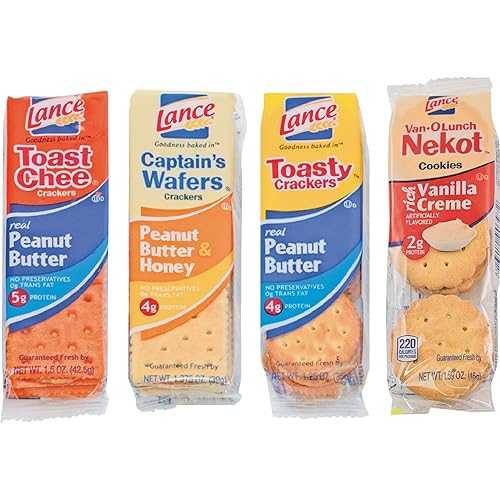 Lance Crackers/Cookies Snack Packs, 1.4 oz.-1.65 oz., Assorted (40625)