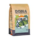 GoCoffeeGo Doma Coffee Roasting Company "The Chronic - Organic" Medium Roasted Fair Trade Organic Whole Bean Coffee - 12 Ounce Bag