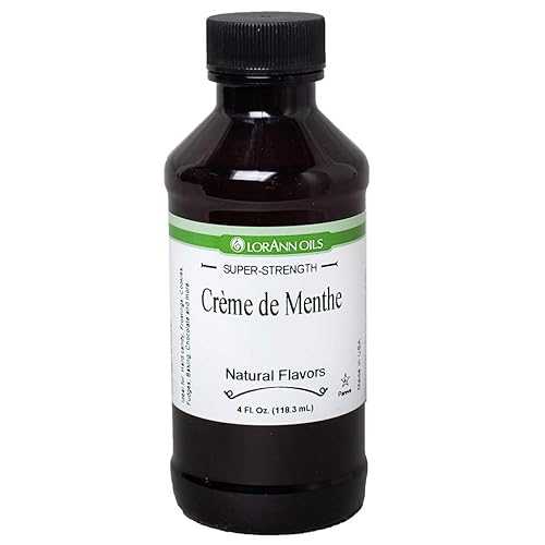 LorAnn Oils LorAnn Cr me de Menthe SS, Natural Flavor, 4 ounce bottle LorAnn Oils LorAnn Cr me de Menthe SS, Natural Flavor, 4 ounce bottle