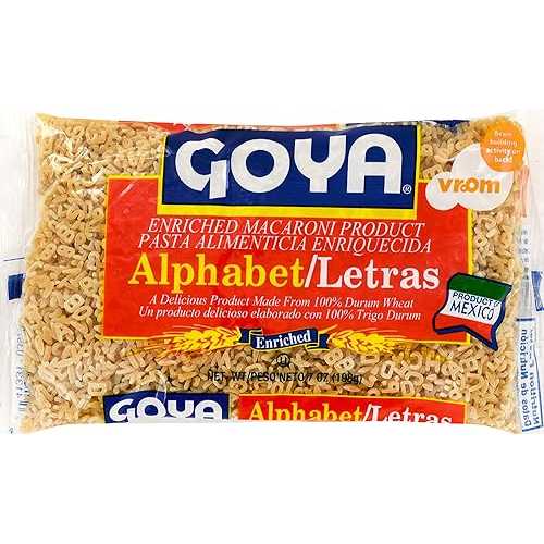 ゴーヤ アルファベットパスタ、7オンス Goya Alphabet Pasta, 7 Ounce