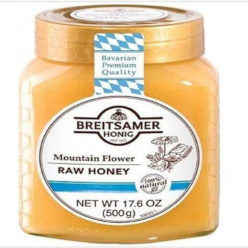 Breitsamer クリーミーな山の花の蜂蜜 17.6 オンス瓶入り Breitsamer Creamy Mountain Flower Honey In 17.6 Ounce Jar Breitsamer クリーミーな山の花の蜂蜜 17.6 オンス瓶入り Breitsamer Creamy Mountain Flower Honey In 17.6 Ounce Jar