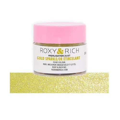 ロキシー & リッチ ハイライター ダスト - ゴールド スパークル - 2.5 g Roxy & Rich Highlighter Dust..