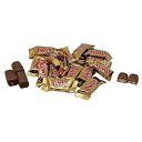Blair Candy Twix Caramel Minis Milk Chocolate Cookie Bars - 2 LB Resealable Stan...