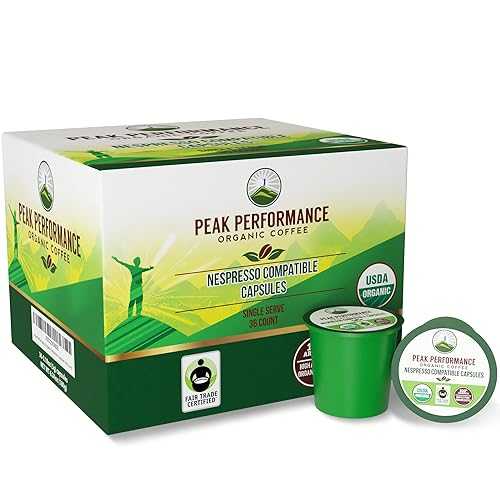 Organic Nespresso Compatible Capsules - Peak Performance Fair Trade, L...