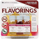 Lorann Oils SS Cinnamon, Cherry & Peppermint Flavors, 0.125 fl oz