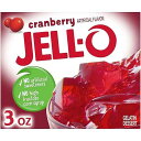 Heinz Jell-O Cranberry Gelatin Mix (3 oz Boxes, Pack of 24)(4)
