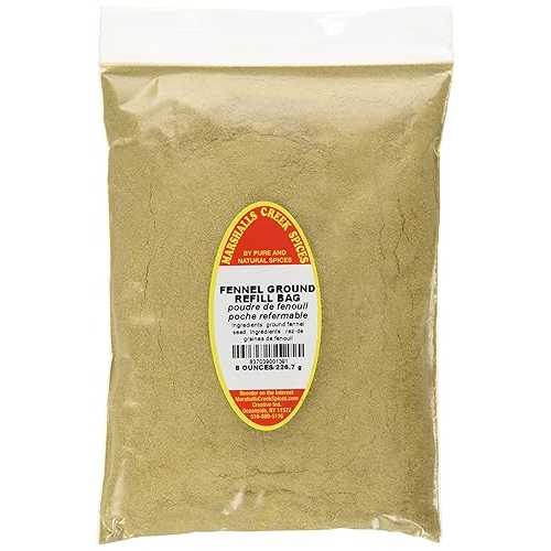 Marshalls Creek Spices Marshall s Creek Spices Fennel Ground Seasoning Refill, 8 Ounceのサムネイル
