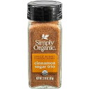 Simply Organic Spice Right Everyday Blends Cinnamon Sugar Trio, Certified Organic, Vegan, Vegetarian 3.1 oz