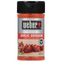 Weber Garlic Sriracha Seasoning, 6.2 Ounce Shaker