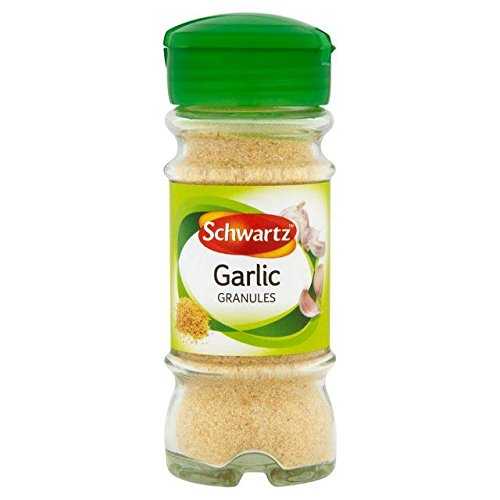 シュワルツ ガーリック顆粒瓶 - 47g (0.1ポンド) Schwartz Garlic Granules Jar - 47g (0.1lbs)