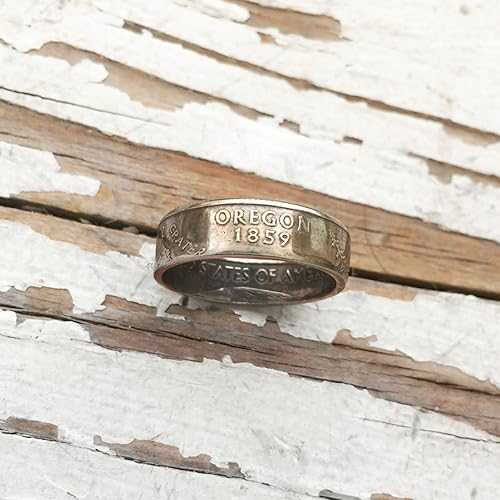 ハンドメイド ステート クォーター リング オレゴン サイズ 7 ギフト Generic Handmade State Quarter Ring Oregon Size 7 Gift ハンドメイド ステート クォーター リング オレゴン サイズ 7 ギフト Generic Handmade State Quarter Ring Oregon Size 7 Gift