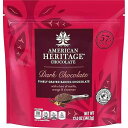 American Heritage Chocolate - 12 Oz - 57% Finely Grated Cacao Baking Artisanal D...