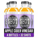 The Twisted Shrub The Twisted Shot Organic Apple Cider Vinegar Wellness Shots wi...