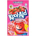 Kool-Aid Strawberry Flavored Unsweetened Caffeine Free Powdered Drink Mix, 48 Co...
